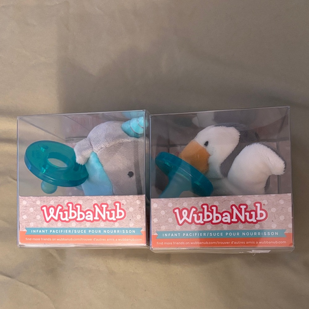 2 New in box Wubbanub pacifiers - Picture 2 of 2